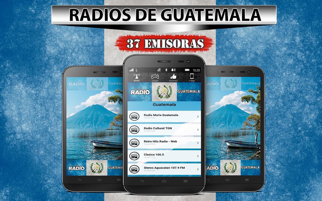 Descarga de APK de Radios de Guatemala para Android