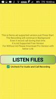 Hidden Call Audio Recorder (updated) screenshot 2