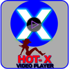 هوت-X مشغل فيديو أيقونة