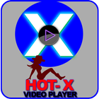 X-Hot Video Player  (HD VIDEOS) Zeichen