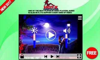 X-Hot Video Player  (HD VIDEOS) Affiche