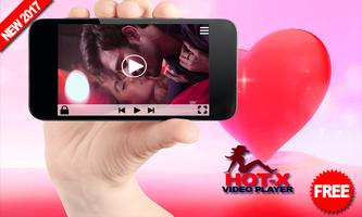 برنامه‌نما X-Hot Video Player  (HD VIDEOS) عکس از صفحه