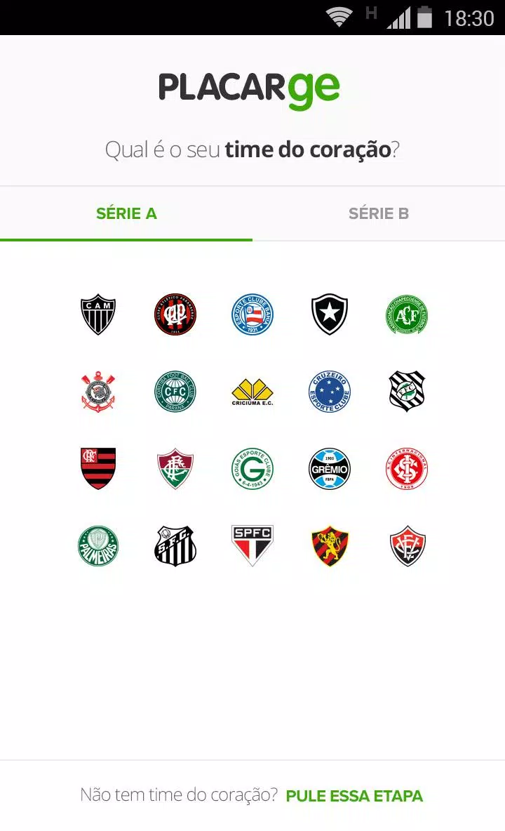 Placar GE: acompanhe campeonatos nacionais e internacionais pelo celular