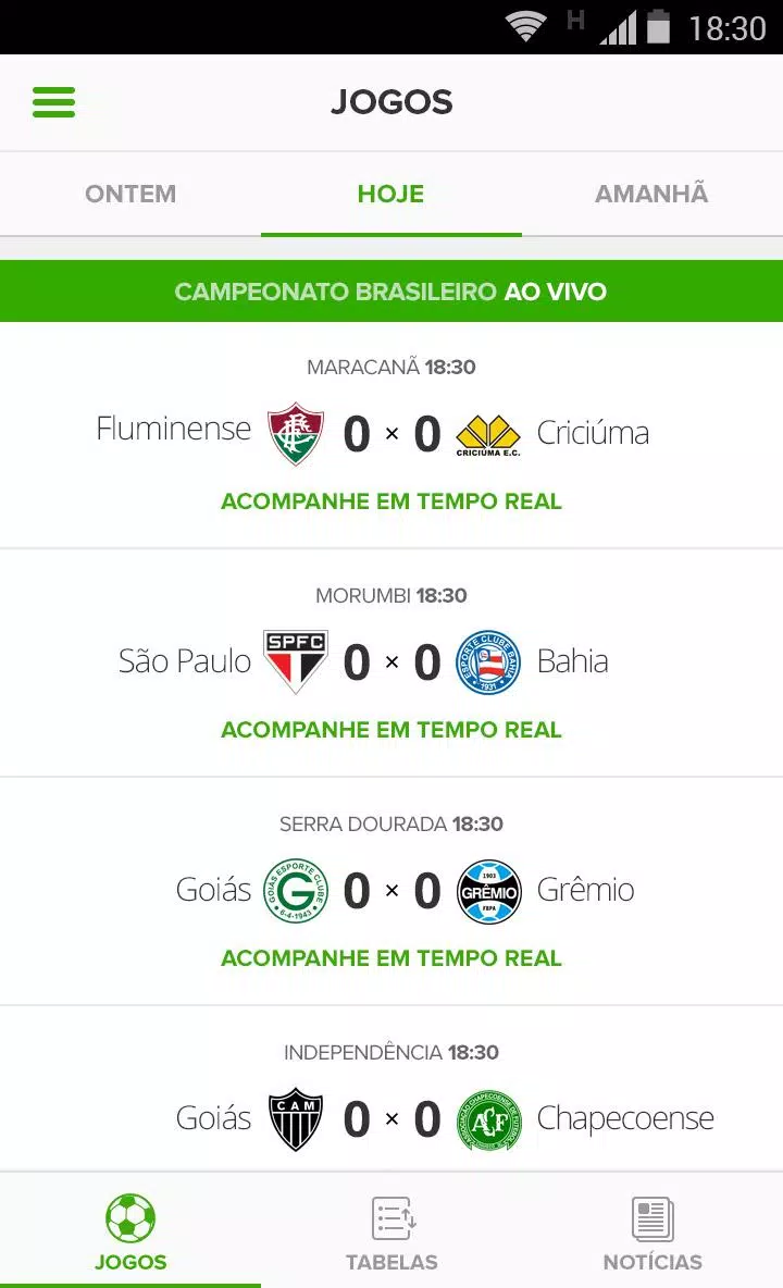 Aplicativo Placar GE: acompanhe os jogos e receba notificações no