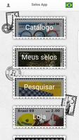 Brasil Selos, Philately Plakat