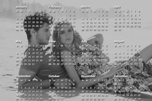 Calendar Photo Frames 2017 -  New Year captura de pantalla 3