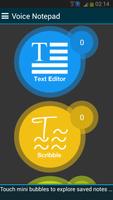 Voice to Text Notepad/Memo Cartaz