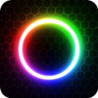 Ionic Balls - Neon Glow Brick Breaker icône