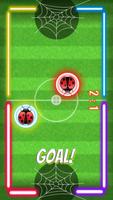 Air Hockey Soccer -Ladybug War পোস্টার