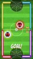 Air Hockey Soccer -Ladybug War постер