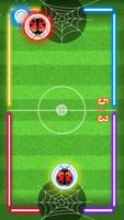 3 Schermata Air Hockey Soccer -Ladybug War