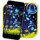 Glowing Dreamy Butterfly Theme icono