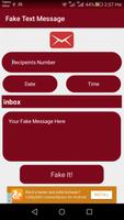 FakeText Sms โปสเตอร์