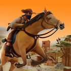 Wild West - Horse Chase Games icône