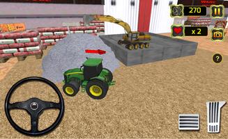 Concrete Excavator Tractor Sim screenshot 2