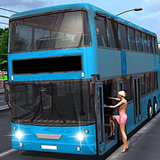 Icona nuov York città bus simulatore