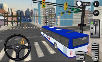 police bus flics transporteur Affiche