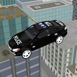 911 Police Car Roof Saut icône