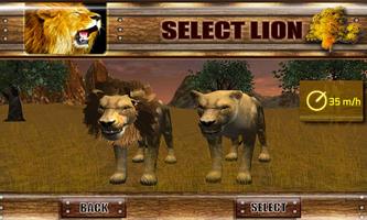 Angry Lion sauvage Simulator capture d'écran 2