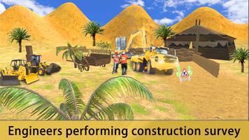 Build Road Construction Game Affiche