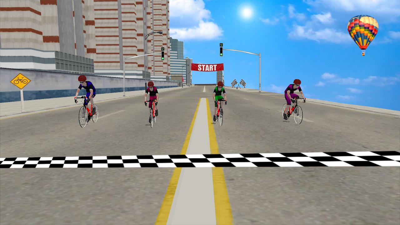 Bike race game