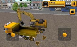 1 Schermata simulatore escavatore pesante