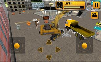 3 Schermata simulatore escavatore pesante