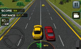 برنامه‌نما 3D Highway Traffic Racer عکس از صفحه