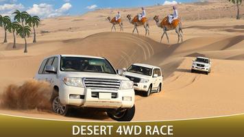 Real Race Desert Jeep Drifting capture d'écran 2
