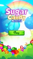 Sugar Candy Match 3 Affiche