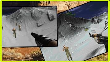 Commando Shooter Snow Zone War capture d'écran 3