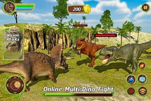Dinosaur Online Simulator Games captura de pantalla 1