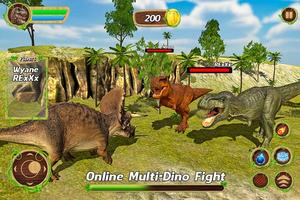 Dinosaur Online Simulator Games capture d'écran 1