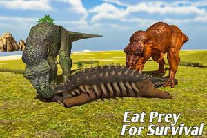 Dinosaur Online Simulator Games captura de pantalla 3