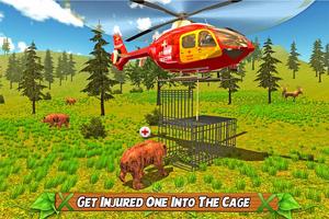 Animal Rescue Helicopter Sim capture d'écran 1