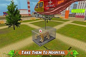 Helicóptero rescue animals sim captura de pantalla 2