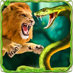 Wild Lion vs Angry Anaconda アプリダウンロード