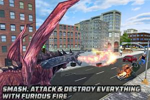 Chimera Lion Dragon City Rampage الملصق