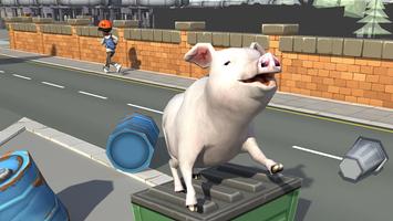 Crazy Piggies 3d Simulator Affiche