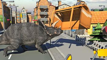 Dino Grand City Simulator Affiche