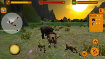 Lion Quest Simulator ภาพหน้าจอ 2