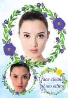 face cleaner photo editor Affiche