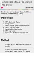 Gluten Recipes Complete capture d'écran 2