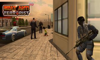 SWAT Anti-terrorist 3D Affiche