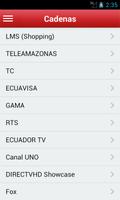 Televisión Ecuatoriana Guía постер