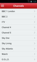UK's Television Free Guide الملصق