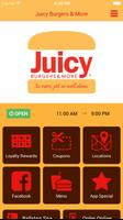 Poster Juicy Burgers & More