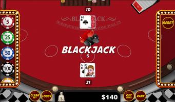 Blackjack Blitz: Casino 21 capture d'écran 2