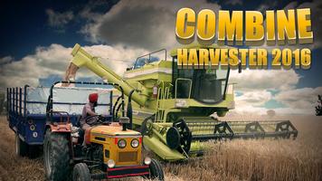 Combine Harvester 2016 Affiche