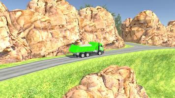 Euro Oil Truck Transport Sim स्क्रीनशॉट 3